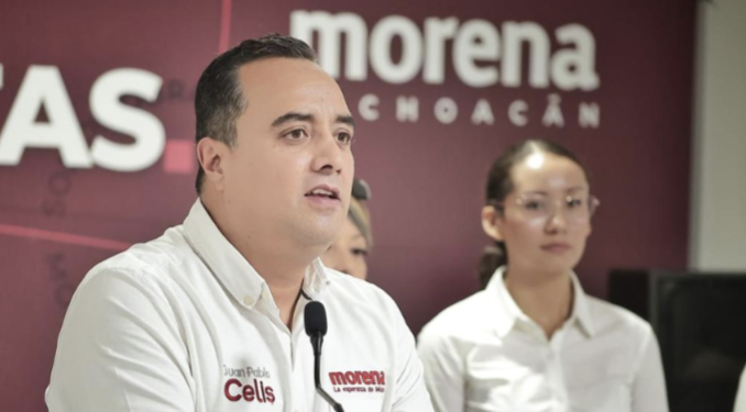 Burla descarada para el IEM, intervención de funcionarios de Morelia en campaña electoral: Morena