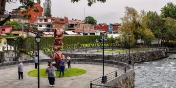 Barrio Mágico de San Pedro en Uruapan celebra su primer aniversario