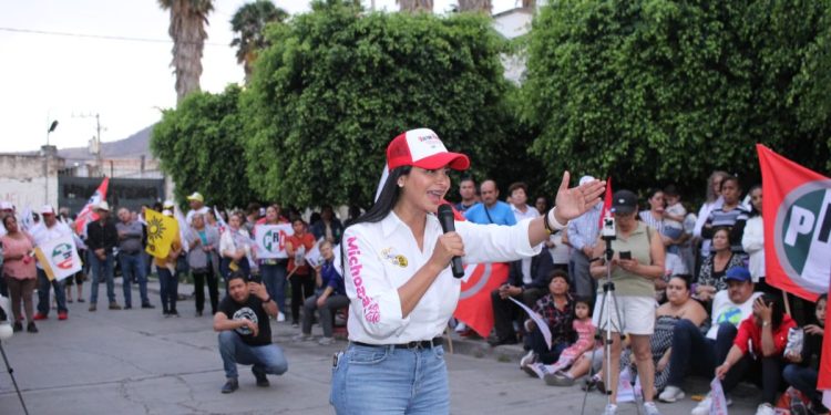 En Puruándiro, compromete Araceli Saucedo trabajo decidido para potenciar el desarrollo de la región