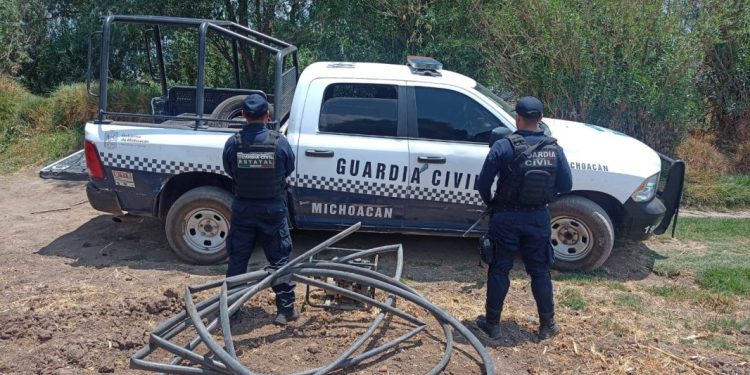 Inhabilita Guardia Civil tercera toma para el huachicoleo de agua en el lago de Pátzcuaro