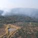 Controlado al 100 % el incendio forestal en Ario gracias al helicóptero con helibalde