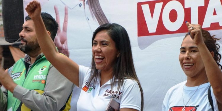 Fanny Arreola cerrará campaña con un apoyo masivo en Apatzingán