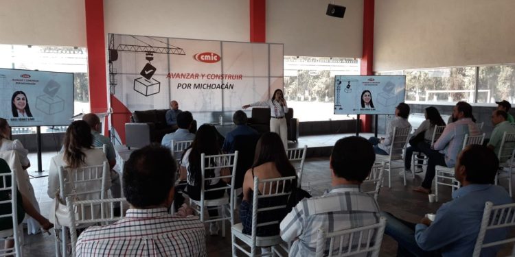 Garantizados 3mmdp en obras para constructores michocanos: Gisela Vázquez