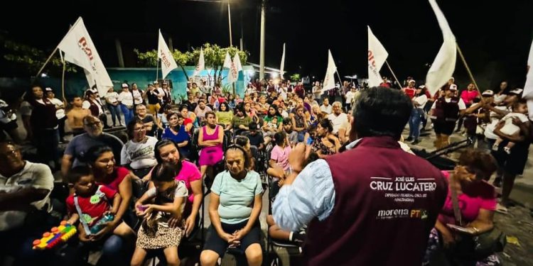 José Luís Cruz Lucatero, Candidato a Diputado Federal, Afirma que Solo con Diputados Federales de Morena Continuará la Transformación