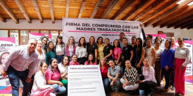 *Va Macarena Chávez por la recuperación de Estancias Infantiles