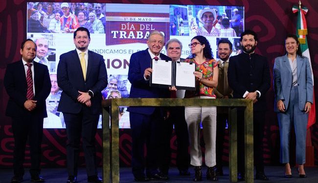 Presidente de la República formaliza creación del Fondo de Pensiones para el Bienestar