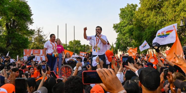 Máynez presidente en Michoacán, con Carlos Herrera