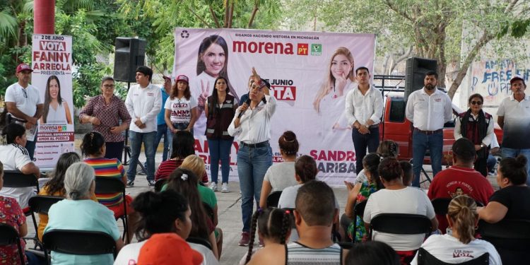 Fanny Arreola pide al IEM organizar debate entre candidatos a la alcaldía de Apatzingán.