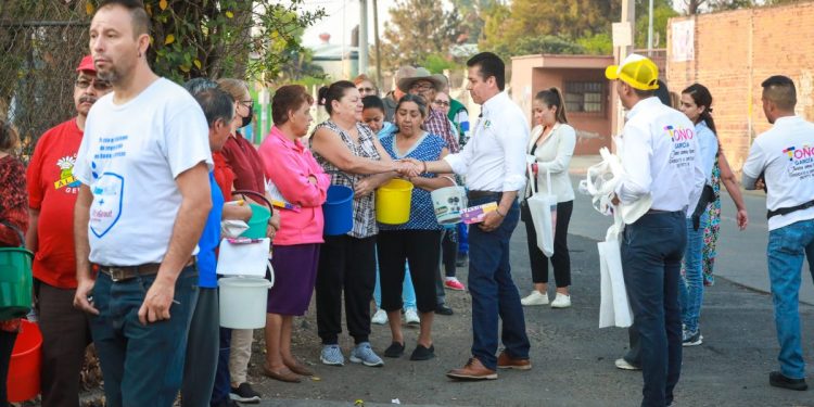 Paz y bien común, mi compromiso con familias del Distrito 16 de Morelia: Toño García