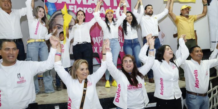 Por el rescate de México, Pátzcuaro camina con Araceli Saucedo