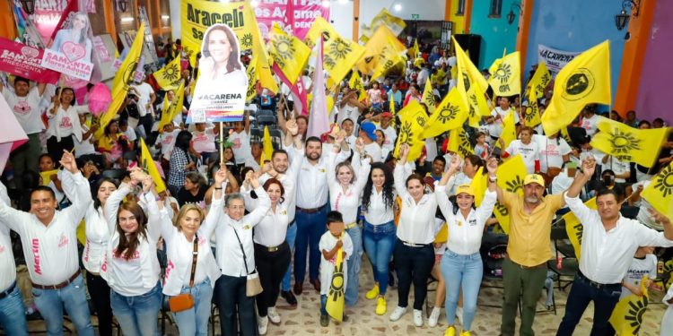 Mantendremos una campaña de altura, porque sabemos que el dos de junio ¡el triunfo es nuestro!: Araceli Saucedo