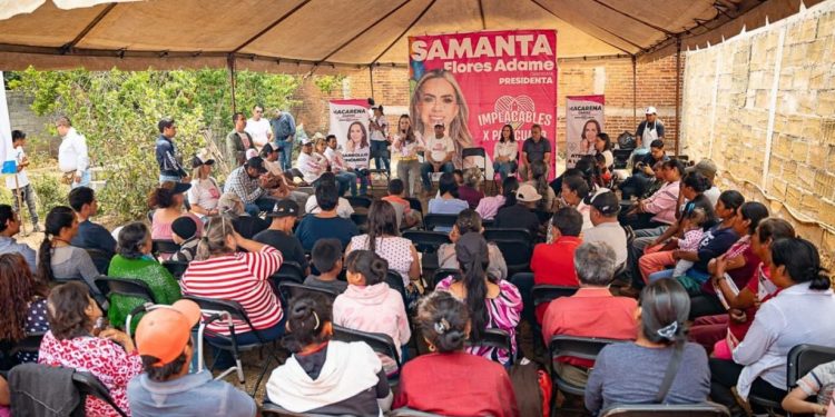 Estamos a poquito de recuperar Pátzcuaro: Samanta Flores