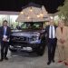 Asiste Bedolla a presentación de camioneta híbrida BYD en México