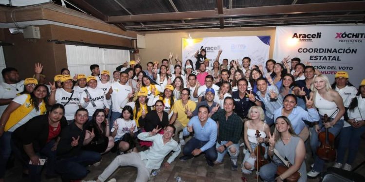 Araceli Saucedo va por el impulso de los jóvenes