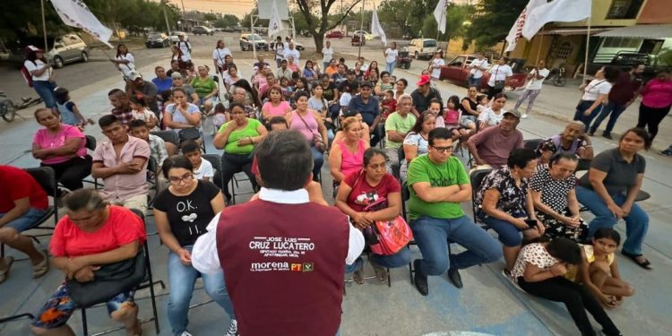 José Luis Cruz Lucatero exhorta a votar temprano para asegurar el triunfo de la Cuarta Transformación