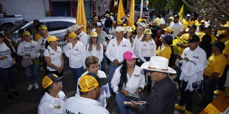 En Tepalcatepec y Coalcomán, como en México está por cristalizarse el triunfo de este gran proyecto colectivo: Araceli Saucedo