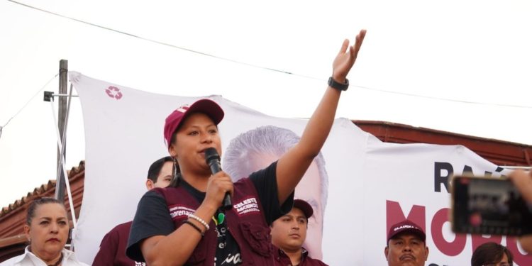 Una nación con derechos, sólo posible con la 4T: Celeste Ascencio
