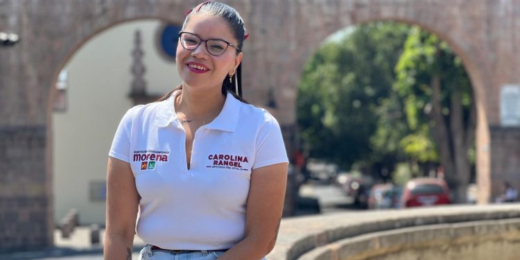 Llama Carolina Rangel a morelianos a votar por el bienestar de la ciudad en su 483 Aniversario