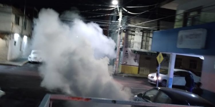 Gobierno de Morelia intensifica acciones de fumigación contra mosquitos