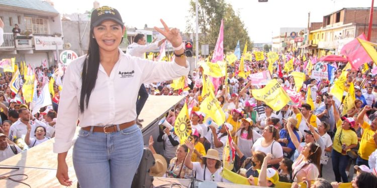 En Zitácuaro la gran certeza es que este proyecto colectivo ¡va a arrasar!: Araceli Saucedo
