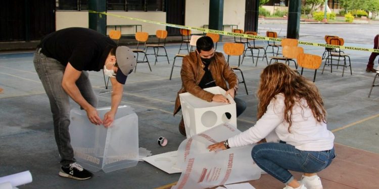 Se alistan casillas electorales en más de 2 mil escuelas de Michoacán