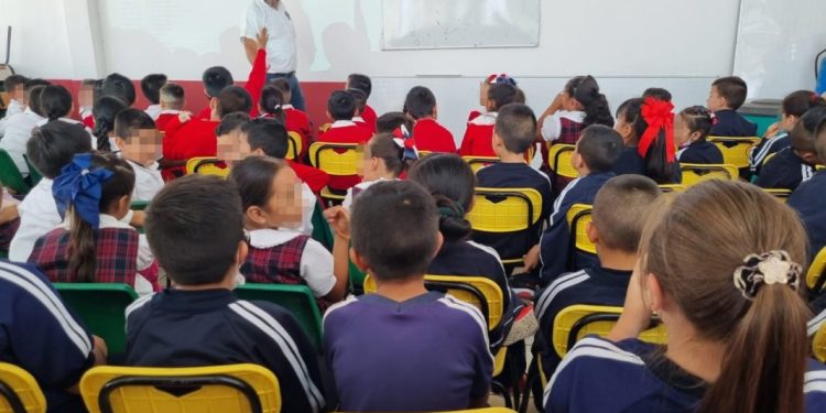 Lleva FGE promoción de los MASC y taller de emociones en Escuela Primaria de Zacapu