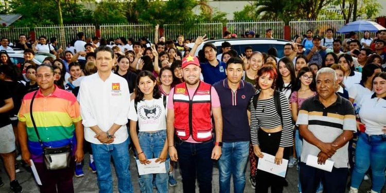 De la mano de los jóvenes seguiremos con la transformación en el Distrito 22: Reyes Galindo
