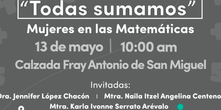 IMMUJERIS invita al panel “Todas sumamos” con mujeres matemáticas
