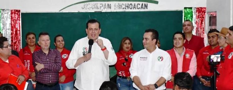 Cinco municipios entre calor, corazón y orgullo priista