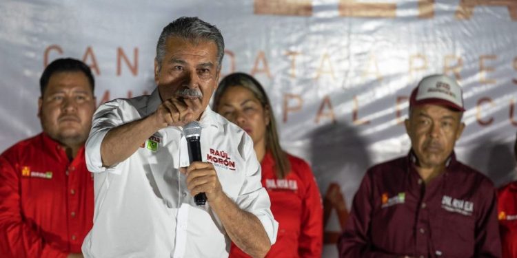 Fortalece Morón llamado al voto masivo por Morena en Michoacán