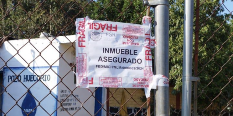 Sin agua Pátzcuaro, FGR clausura Pozo que administra el Ooapas y atendía 20 Colonias