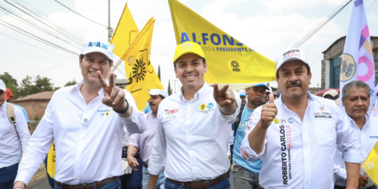 Juntos Alfonso Martínez y Toño García dan fuerza a Morelia y su Distrito 16