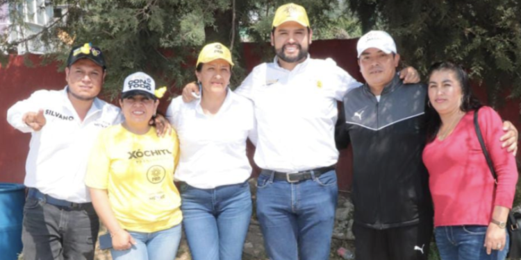 Desde el corazón del país de la Monarca, Octavio Ocampo respalda a Amado Gómez