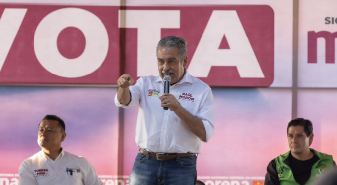 Michoacán y Morelia mostrarán con su voto su carácter progresista, señala Morón