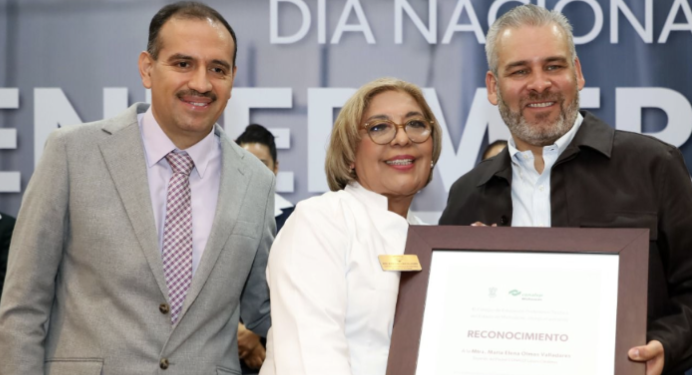 Destaca Bedolla trabajo de 12 mil enfermeras en Michoacán