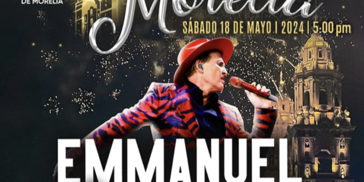 Concierto de aniversario de Morelia, comienza a las 5 pm