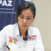 Firma Fanny Arreola un plan de seguridad para traer la paz y la tranquilidad a Apatzingán.