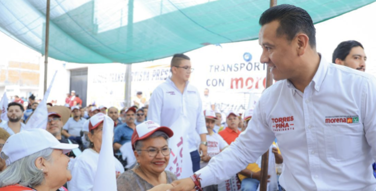 Seré un aliado del transporte público de Morelia: Torres Piña ante trabajadores del volante