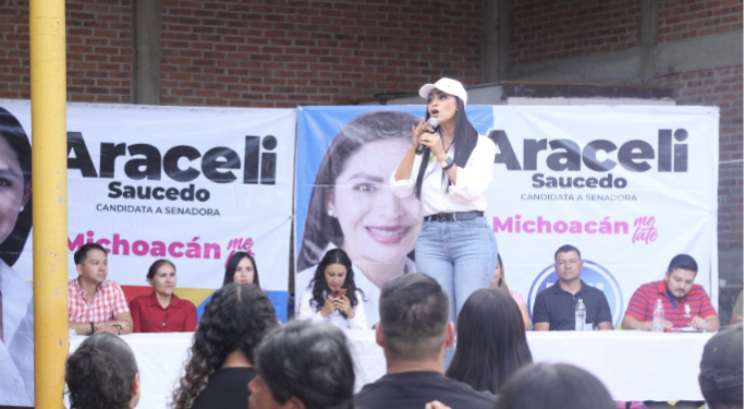 Somos la fuerza que hará renacer a México, por eso el triunfo ¡será nuestro!: Araceli Saucedo