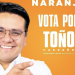 Elige vivir feliz; vota por Movimiento Ciudadano: Toño Carreño