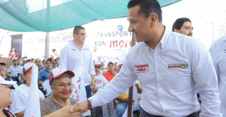 Seré un aliado del transporte público de Morelia: Torres Piña ante trabajadores del volante