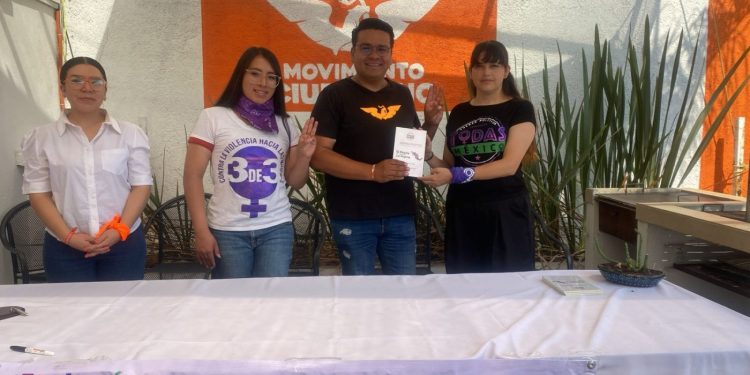 Toño Carreño acompañará a las mujeres y sus causas: Ningún agresor al poder