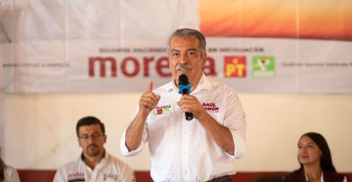 Morón, convencido de que pueblo de Michoacán votará por la esperanza