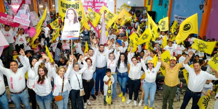 El dos de junio se escuchará claro y fuerte el latido de este corazón por el rescate de México: Araceli Saucedo