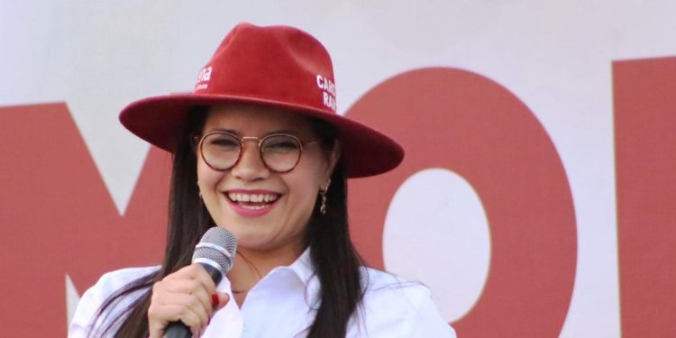 Exhorta Carolina Rangel al INE y adversarios a reconsiderar cancelación del debate