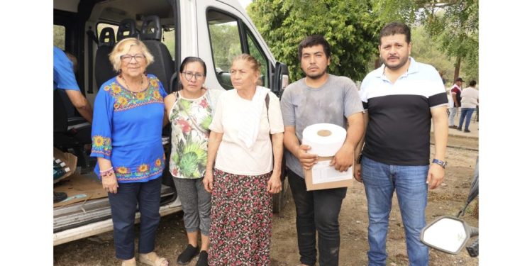 Apatzingán Entregan apoyos alimentarios en comunidades marginadas