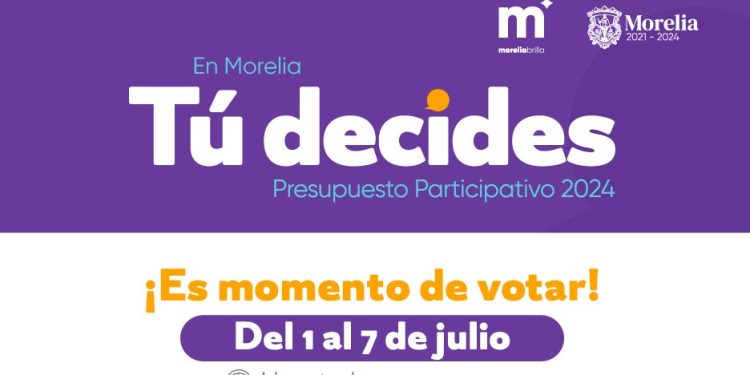 Vota por el mejor proyecto en el Presupuesto Participativo 2024