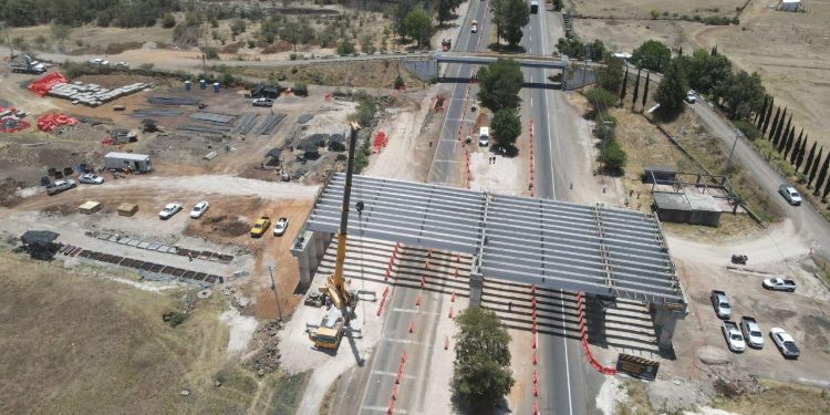 Supervisan obra del segundo anillo periférico de Morelia; lo transitarán casi 7 mil autos al día