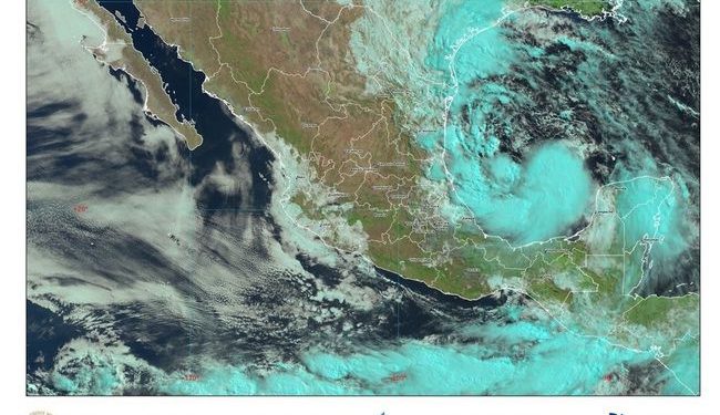 Esta mañana se formó la tormenta tropical Alberto, el primer ciclón de la temporada 2024