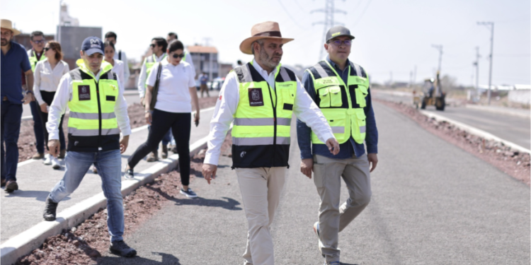 Avenida Martí Mercado, al 90 % de construcción en La Piedad